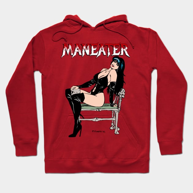 Maneater 2 Hoodie by Pablo Romero Art